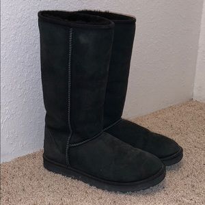Tall Black Uggs 8